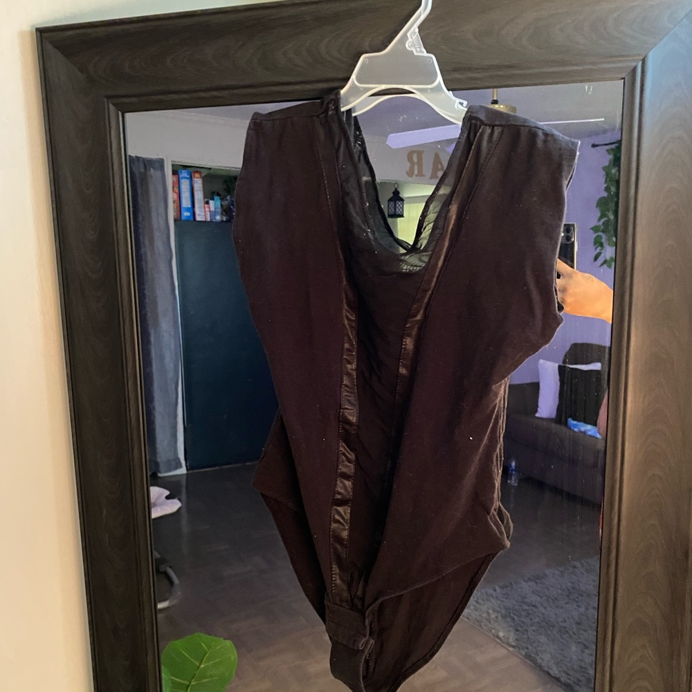 Black Mesh BodySuit